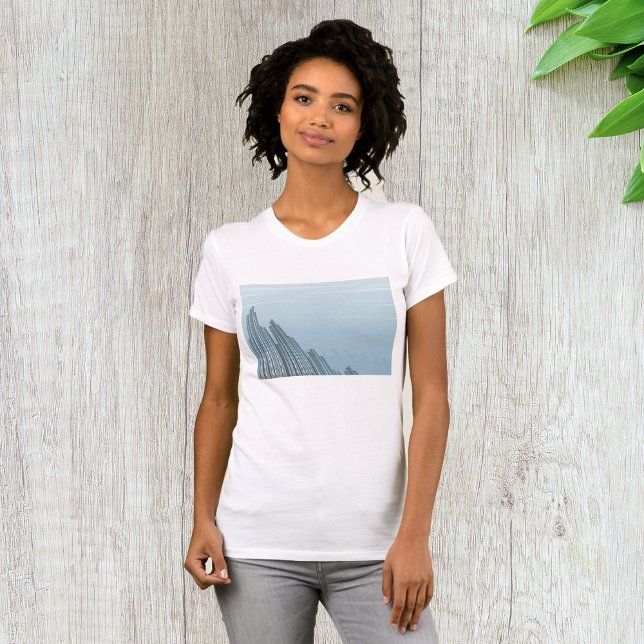 Rascacielos de la ciudad camiseta femenina (Subido por el creador)