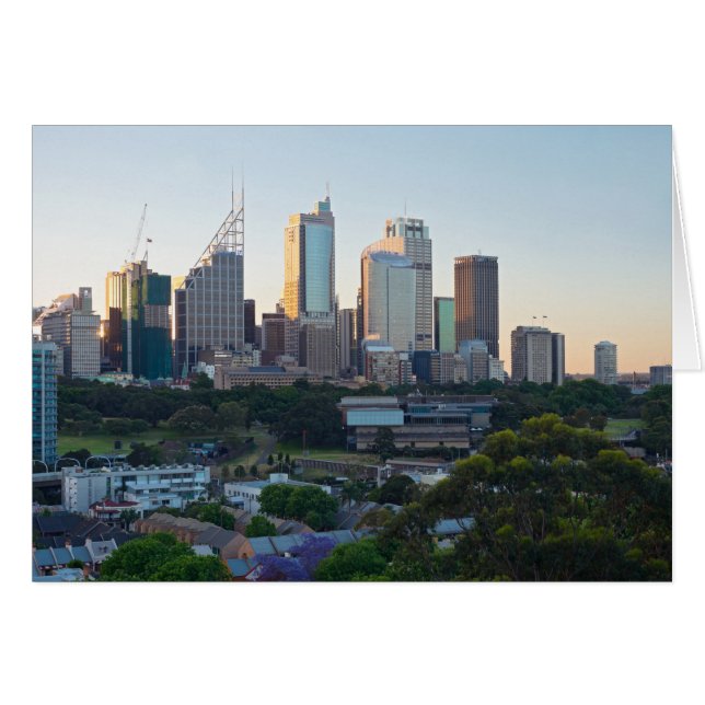 Rascacielos del Sydney Business Center (Anverso (Horizontal))