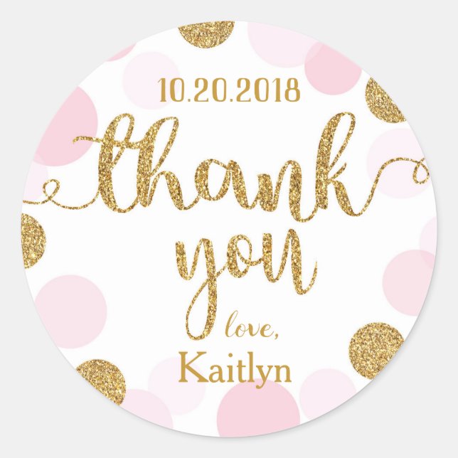 Rasgadura de salpicaduras gracias etiqueta (Anverso)