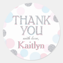 Rasgadura de salpicaduras gracias etiqueta