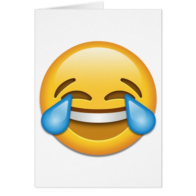 Rasgones de la emoji de la alegría divertidos (Frente)