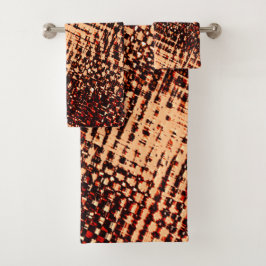 Rasgos cruzados gruesos en naranja con sombra