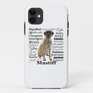 Rasgos de mastiff Funda de Smartphone