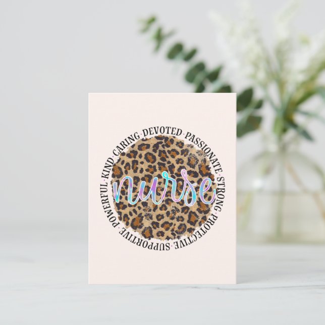 Rasgos de personalidad de enfermería (Anverso de pie)