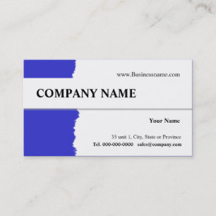 Rasgue lejos el diseño de la tarjeta de visita