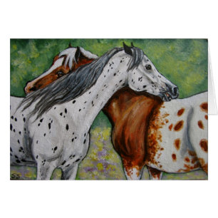 Rasguñe mi parte posterior, caballos del Appaloos