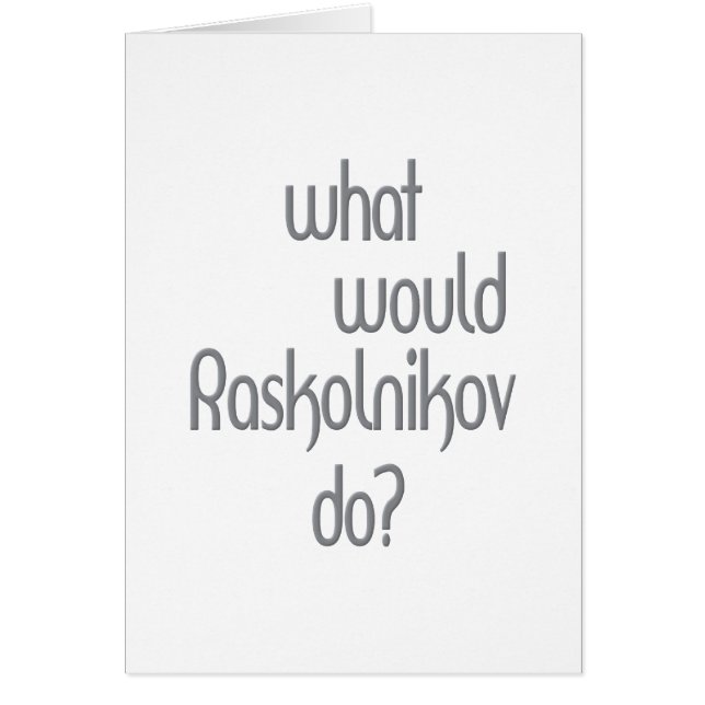 Raskolnikov (Frente)