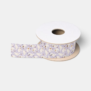 Raso Gran pajarita pirenaica y lazo satinado de huesos