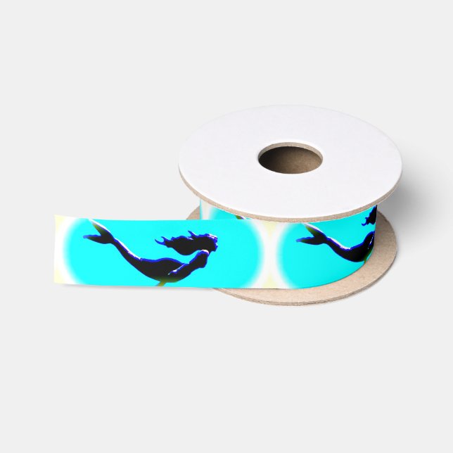 Raso lazo de la satin satin de mermaid (Carrete)