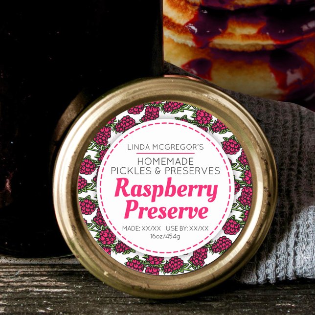 Raspberry conservar la etiqueta roja redonda de ta (Subido por el creador)