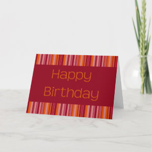 Raspberry Fizz ・ Tarjeta de cumpleaños