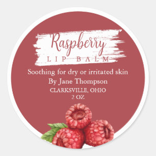 Raspberry Salve / Balo / Etiqueta de jabón