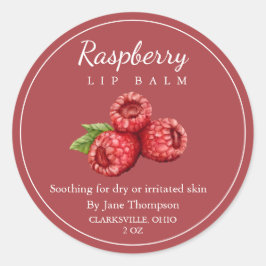 Raspberry Salve / Etiqueta de balón