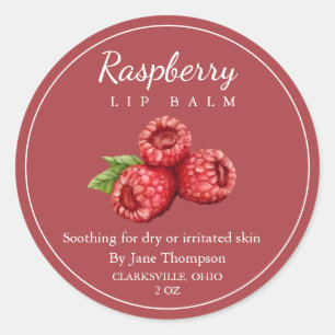 Raspberry Salve / Etiqueta de balón
