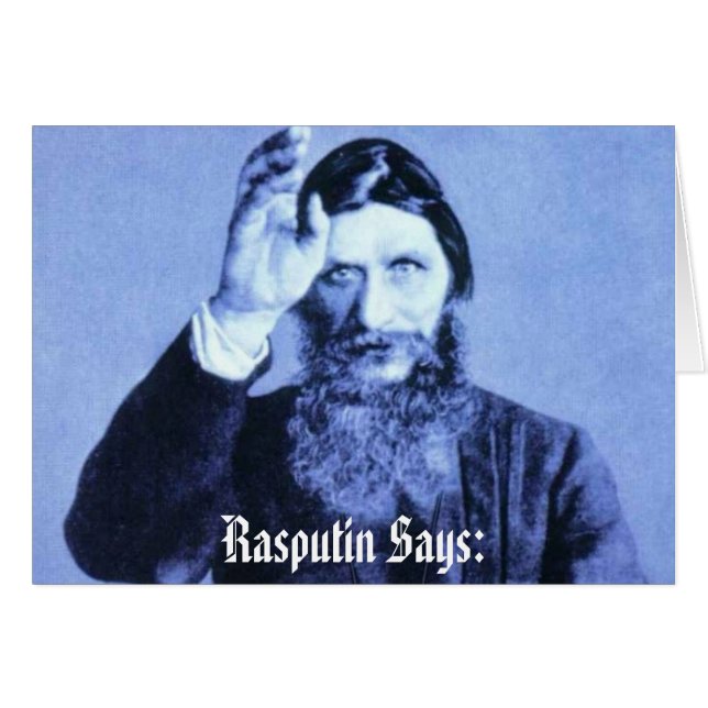Rasputin Dice: (Anverso (Horizontal))
