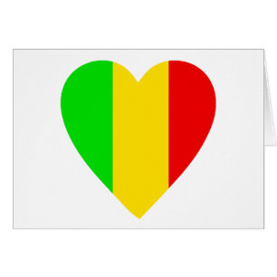 Rasta coloreó el corazón
