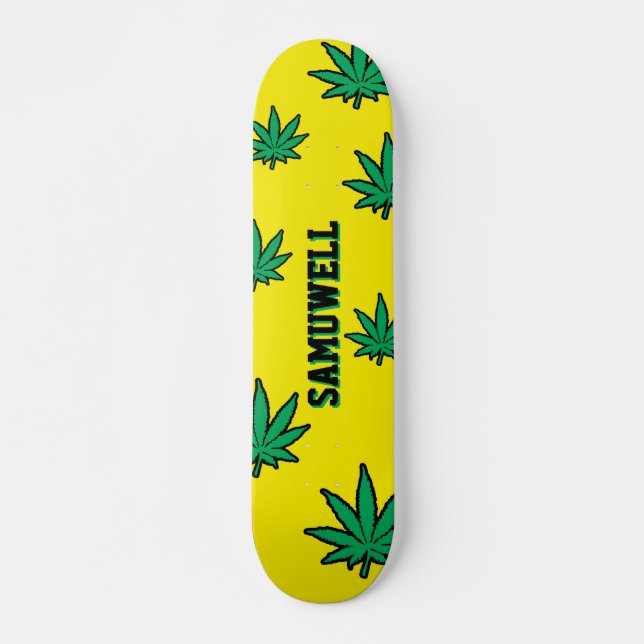 Rasta Design Skateboard (Anverso )