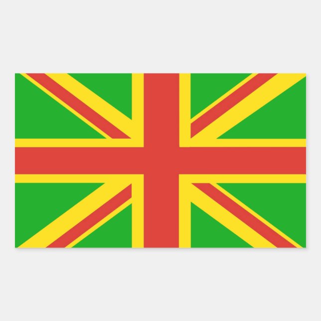 Rasta Jack pegatina (Anverso)