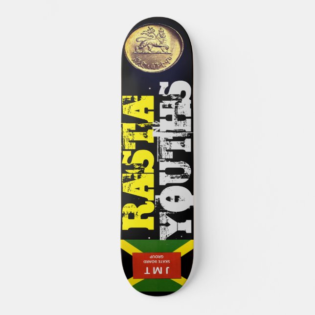 RASTA JÓVENES Patineta (Anverso)