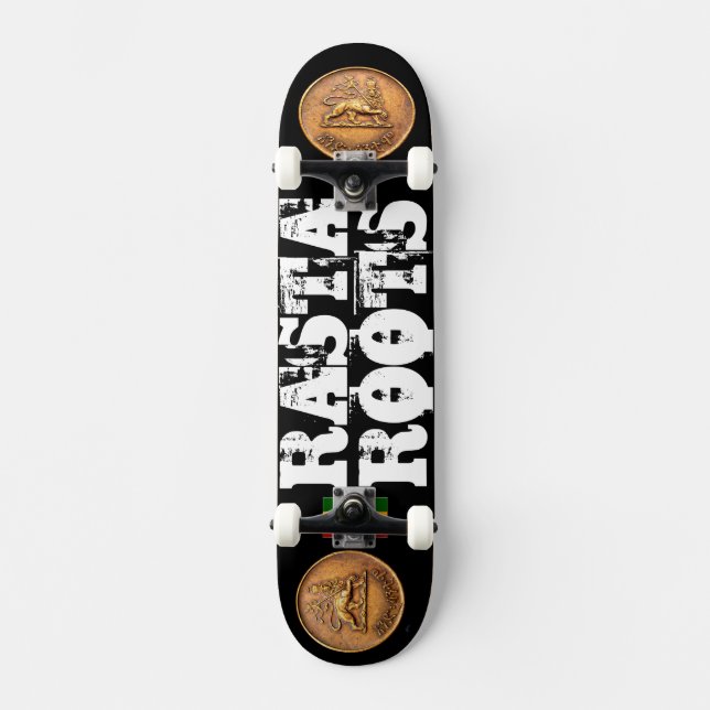 RASTA RAÍCES Patineta (Anverso)