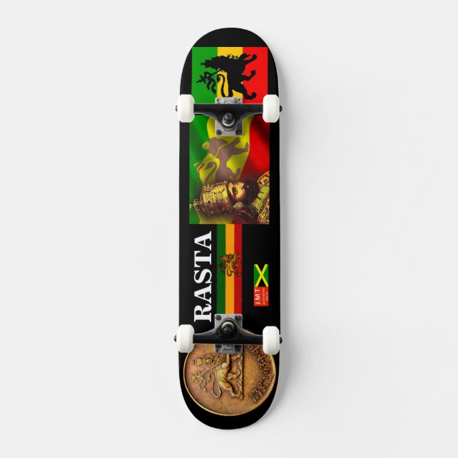 RASTA SKATEBOARD / JMT USA / JAM Skateboard (Anverso)