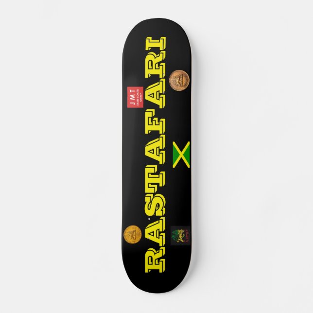 RASTAFARI Skateboard OFICIAL (Anverso)