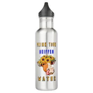 Rastreador de botellas de agua vaca Beba tu vasija