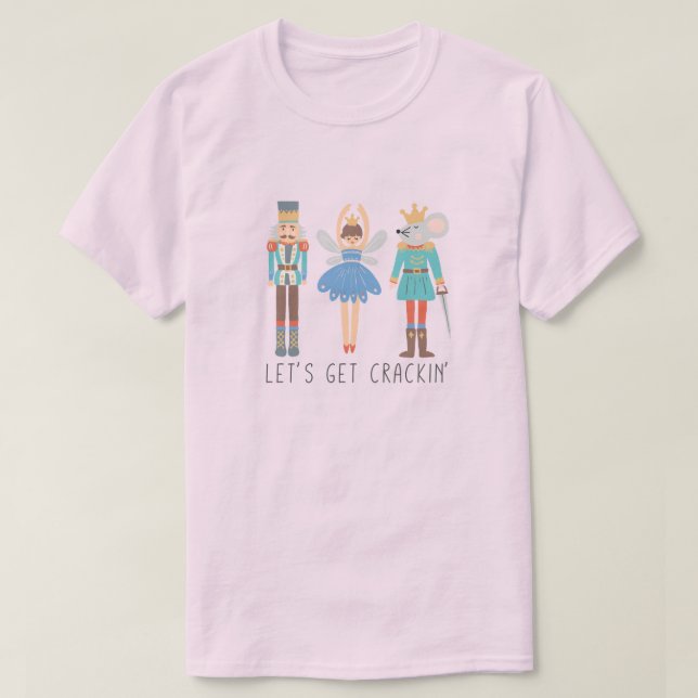Rastreador de nueces vamos a craquear camiseta de  (Diseño del anverso)