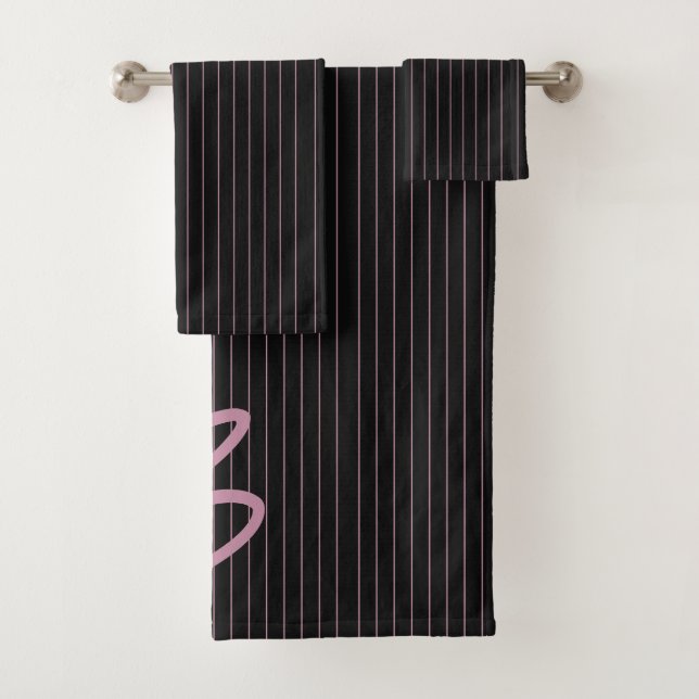 Rastreo negro y rosa personalizado (In situ)