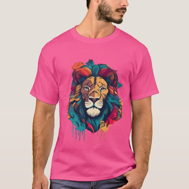 "Rastro majestuoso - Camisetas audaces y artística (Anverso)