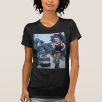 rastros de mi camiseta del faery del steampunk de
