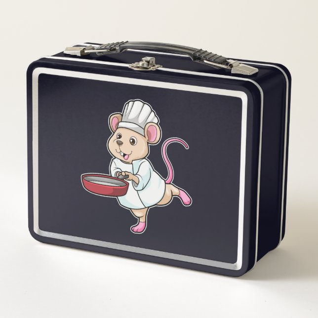 Rat as Cook con gorra de Pan y Cocina (Anverso)