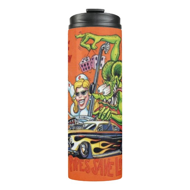 Rat Fink 13 vaso caliente (Anverso)