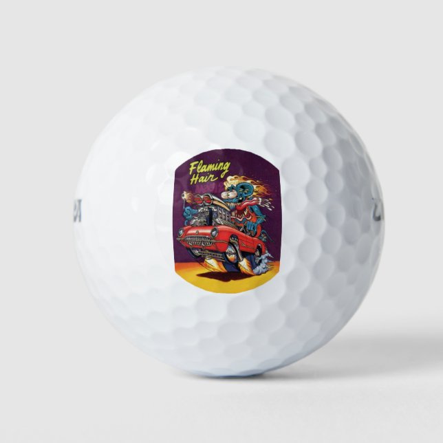 Rat Fink 20 pelotas de golf (Anverso)