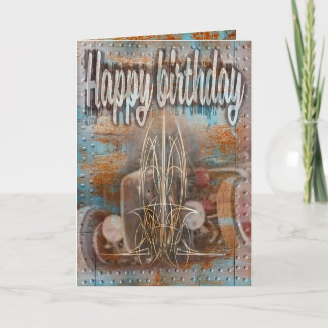 Rata de la tarjeta de cumpleaños (Anverso)