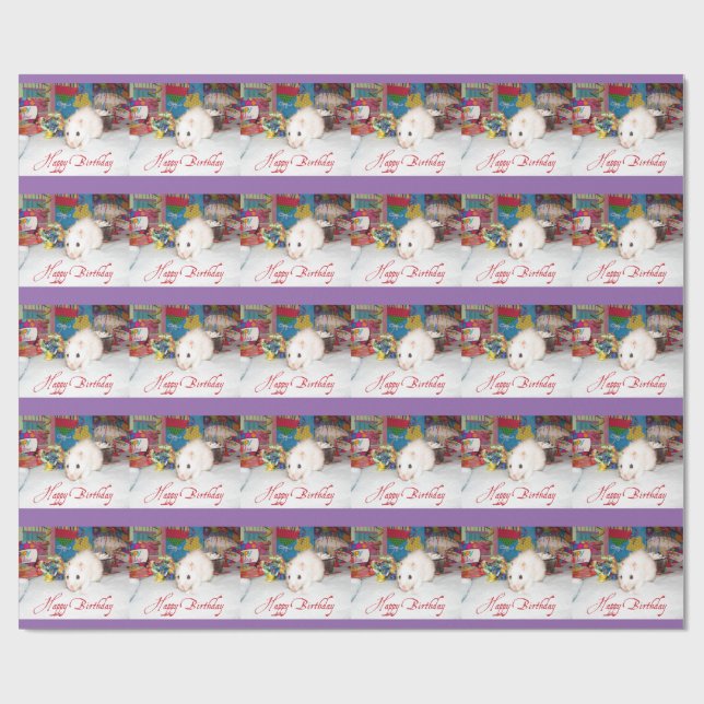 Rata del mascota, Marta, papel de embalaje del (Superficie plana)