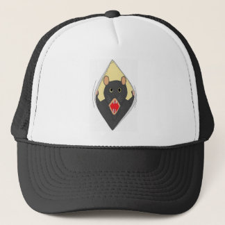 Rata en un gorra