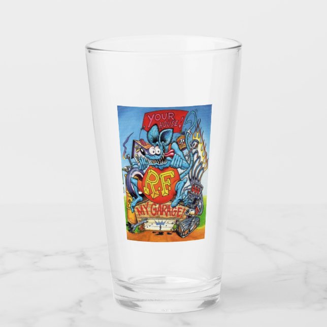Rata Fink 1 vaso de bebida (Anverso)