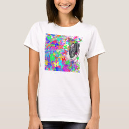 rata soñando con mariposas camiseta