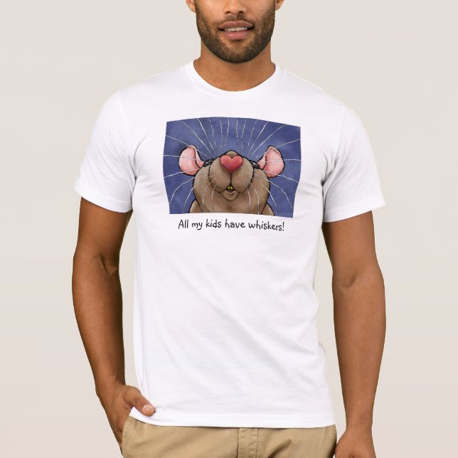 Ratas = Camiseta del Amor de Rata (Anverso)