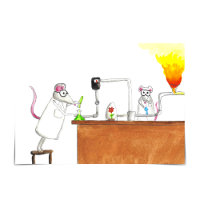 Ratas De Laboratorio "¡Lo Hiciste!" Tarjeta de fel