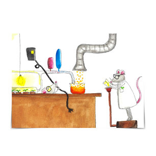 Ratas De Laboratorio "¡Lo Hiciste!" Tarjeta de fel