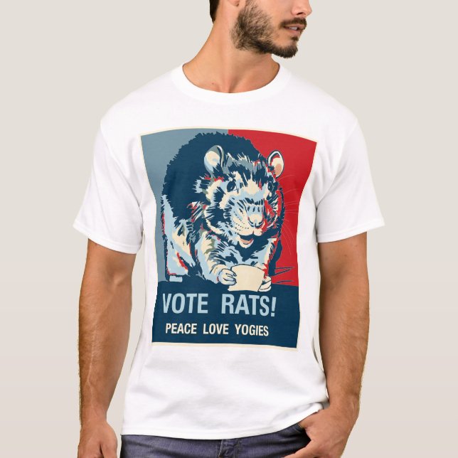 ¡Ratas del voto! Camisa (Anverso)