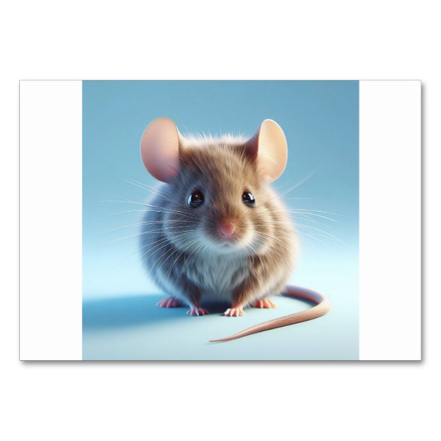 Ratón (鼠/ね ず み - Tarjetas Flash japonesas (Anverso)