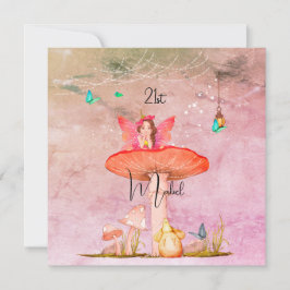 Ratón 21ᵉʳ Mushroom Fantasy Fairy