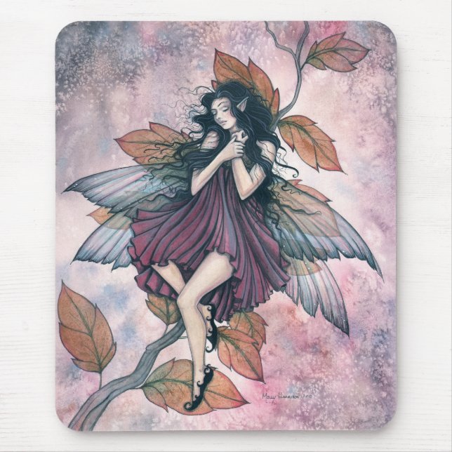 Ratón Alfombrilla Autumn Fairy de Molly Harrison (Frente)