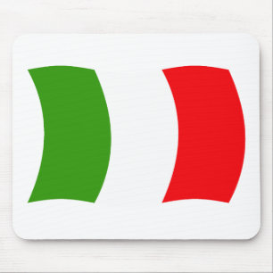 Ratón Alfombrilla con bandera de Italia