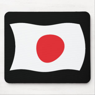 Ratón Alfombrilla con la bandera de Japón