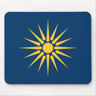 Ratón Alfombrilla con la bandera de Macedonia, Grecia