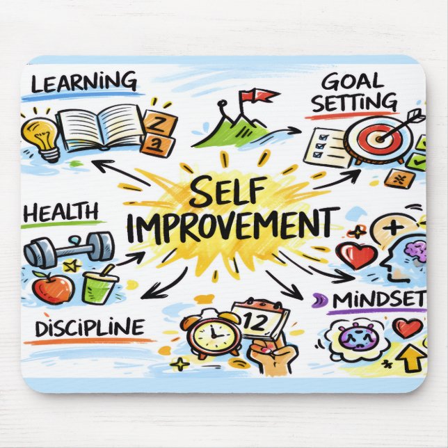 Ratón Alfombrilla de Auto-Mejora (Frente)